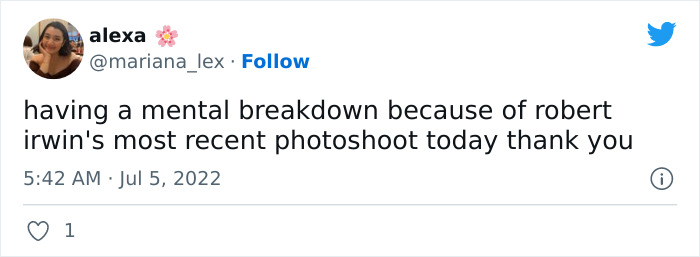 Robert Irwin's Photoshoot With Stellar Magazine Is Creating Quite A Buzz On The Internet