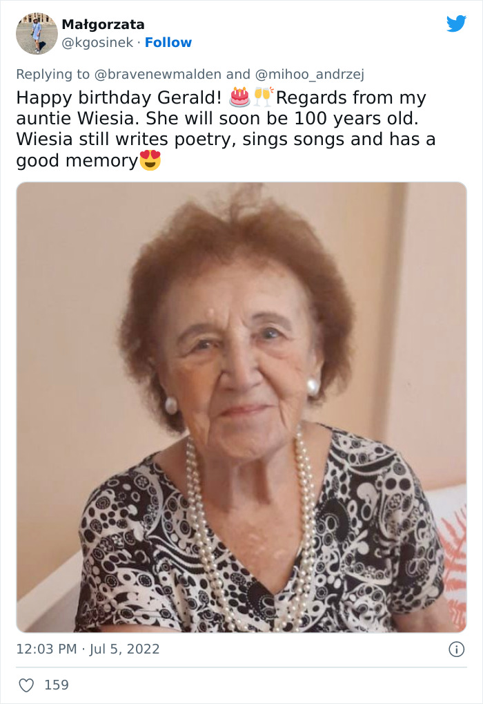 68K People Send ‘Happy Birthday’ Messages To Man Turning 104 After His Son Decided It’d Be A “Fun And Different” Gift - 10