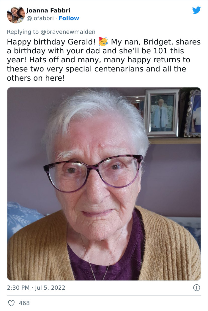 68K People Send ‘Happy Birthday’ Messages To Man Turning 104 After His Son Decided It’d Be A “Fun And Different” Gift - 7