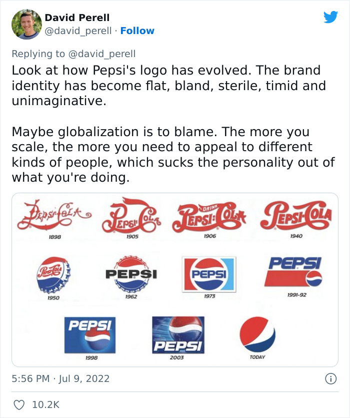 Person Reveals Why Popular Brands Are Changing Their Logos To Look Similar, Goes Viral On Twitter - 9