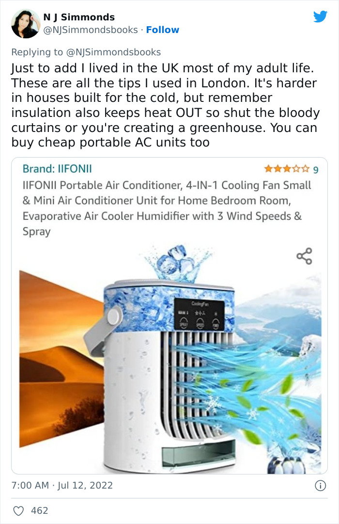 Woman Who Has Lived In Spain And Australia Shares Useful Tips On How To Survive A Heatwave And They Go Viral - 16