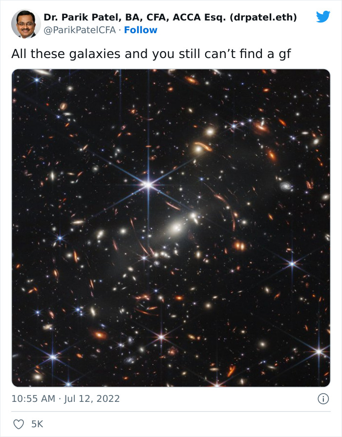 22 People React To The First 5 Images From The James Webb Space Telescope