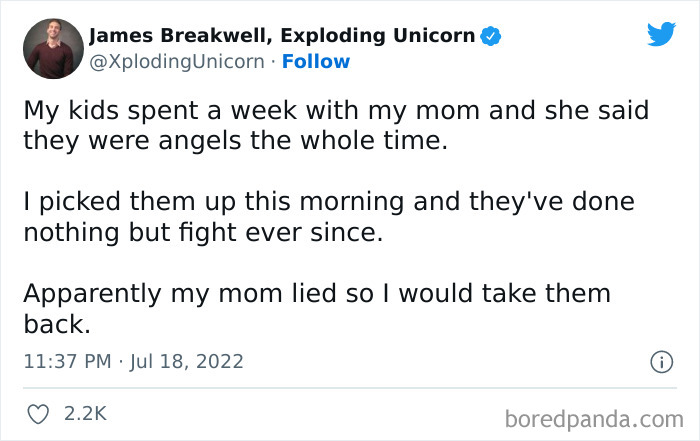 Funny-Relatable-Parenting-Tweets-Xploding-Unicorn-James-Breakwell