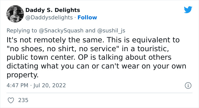 Person Wants To Enforce A Neighborhood Dress Code To 'Make Property Values 'Skyrocket', Gets Slammed Online - 17