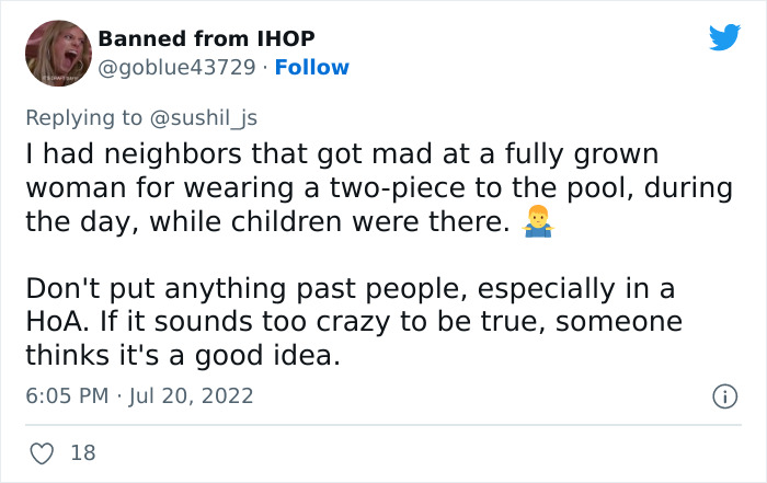 Person Wants To Enforce A Neighborhood Dress Code To 'Make Property Values 'Skyrocket', Gets Slammed Online - 7