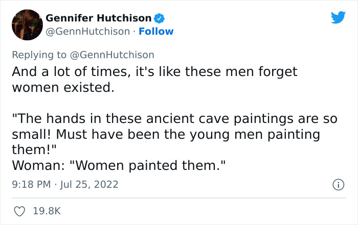 Writer Starts A Viral Twitter Thread After Making Fun Of Historical "Discoveries" That Were Cracked Once Women Were Finally Allowed To Look At Them