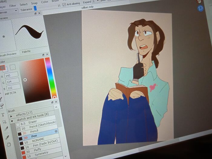 I'm Currently Drawing My Attack For Art Fight. Hope It Turns Out Good!