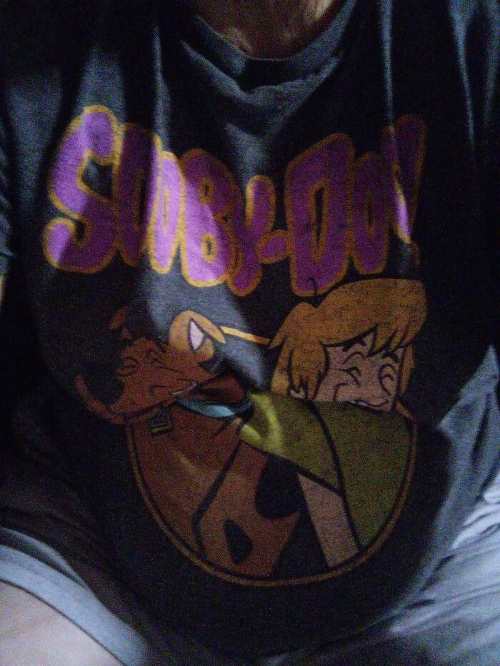 Comfy Mom Outfit. Shorts And Scooby Doo