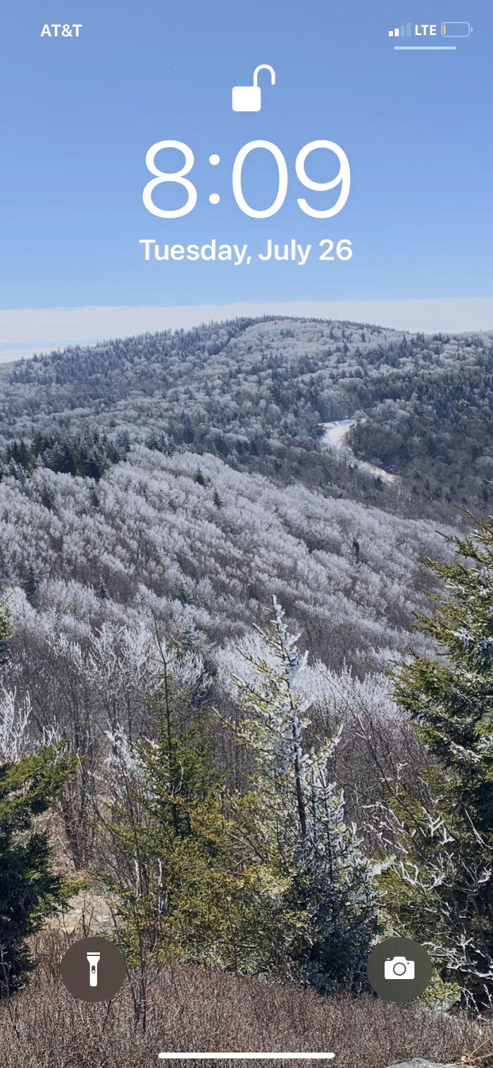 A Picture I Took On Vacation In West Virginia (Ik It’s My Lock Screen But My Home Screen Is Hard To See)