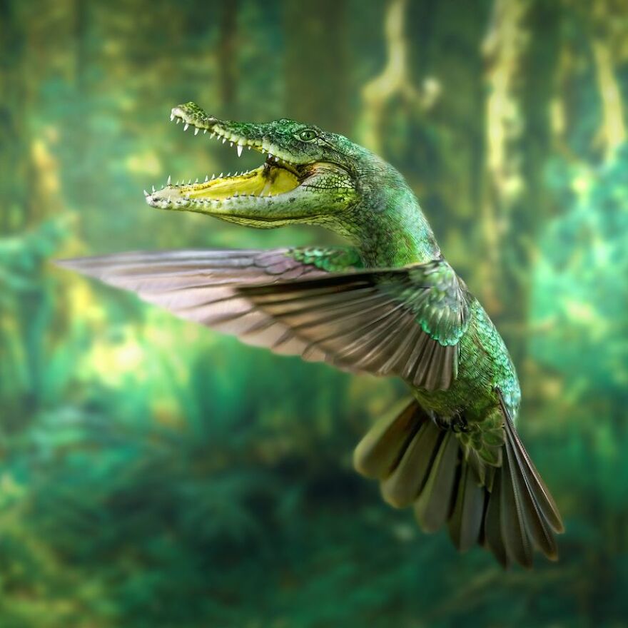 Animals Beyond Fairytale: I Make Bizarre Image Manipulations (21 Pics)