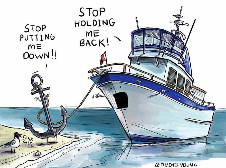 Artist Draws What Non-Living Objects Would Say If They Could Talk In 74 New Funny Comics