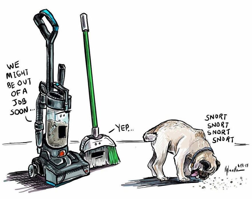 Artist Draws What Non-Living Objects Would Say If They Could Talk In 74 New Funny Comics