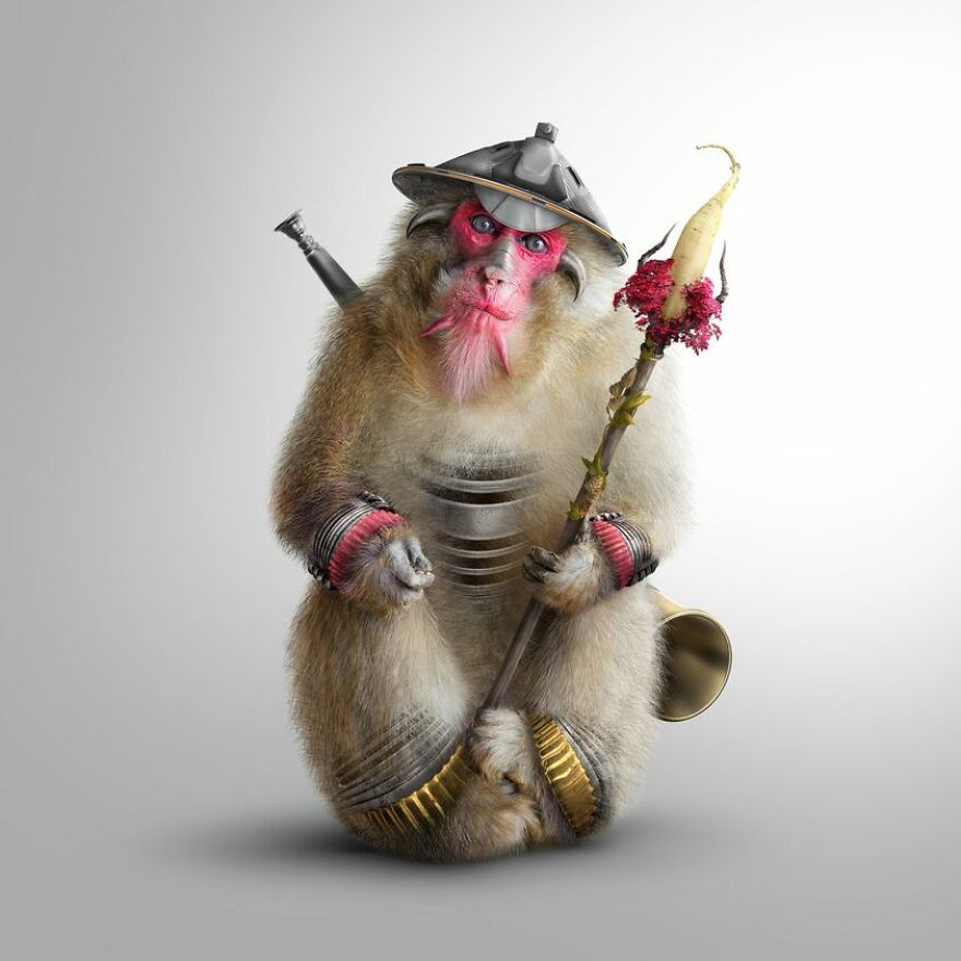 Animals Beyond Fairytale: I Make Bizarre Image Manipulations (21 Pics)