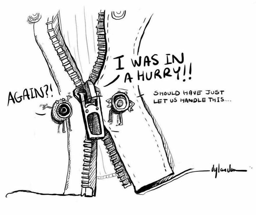 Artist Draws What Non-Living Objects Would Say If They Could Talk In 74 New Funny Comics