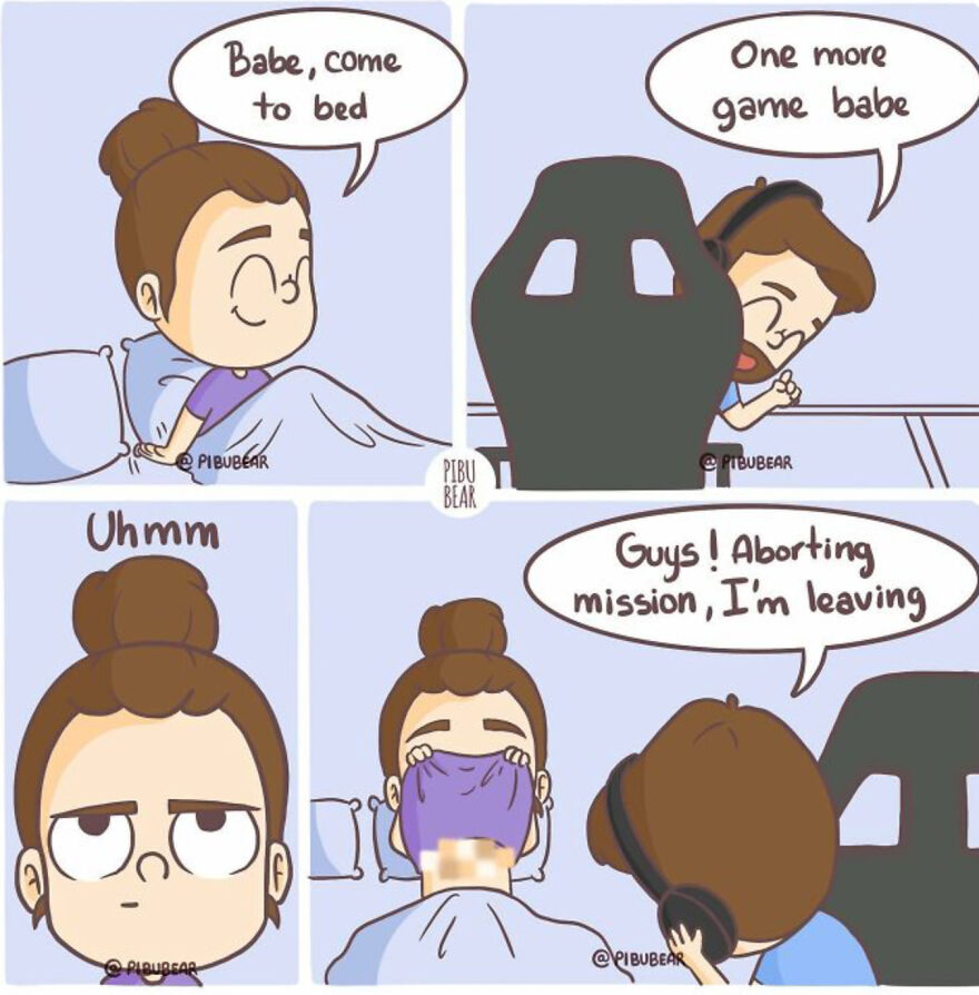 I Made 2 Comics About Me And My Girlfriend