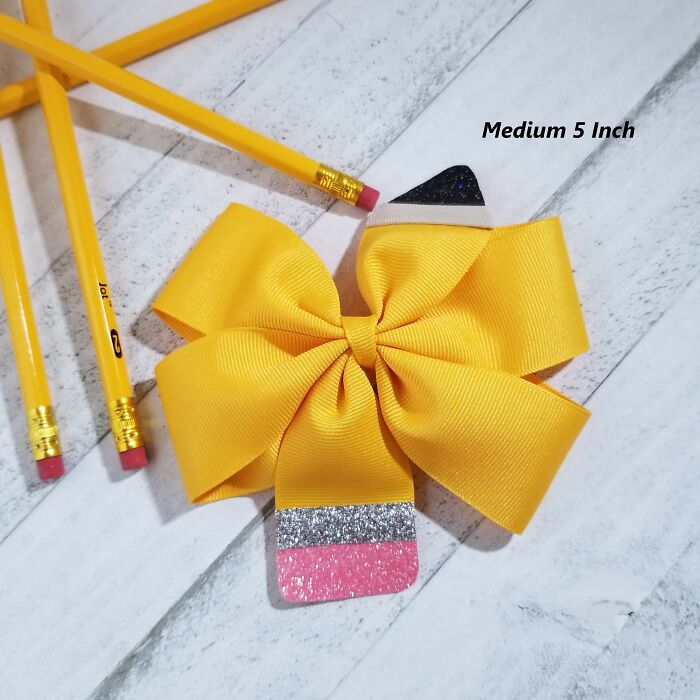 Started Making Hair Bows At The Start Of The Pandemic. Currently Working On Back To School Bows.
