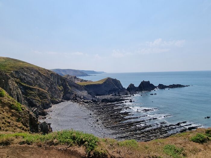 Around The Hartland Quay In Devon, UK