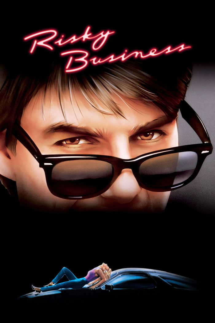 Movie poster for "Risky Business"