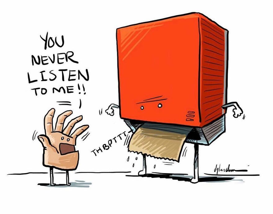 Artist Draws What Non-Living Objects Would Say If They Could Talk In 74 New Funny Comics