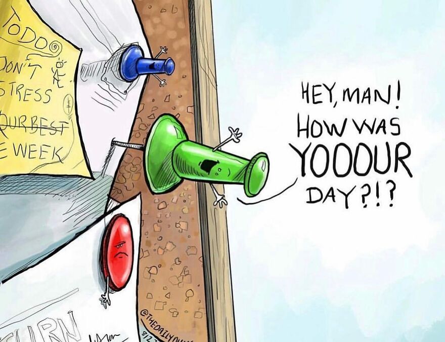 Artist Draws What Non-Living Objects Would Say If They Could Talk In 74 New Funny Comics