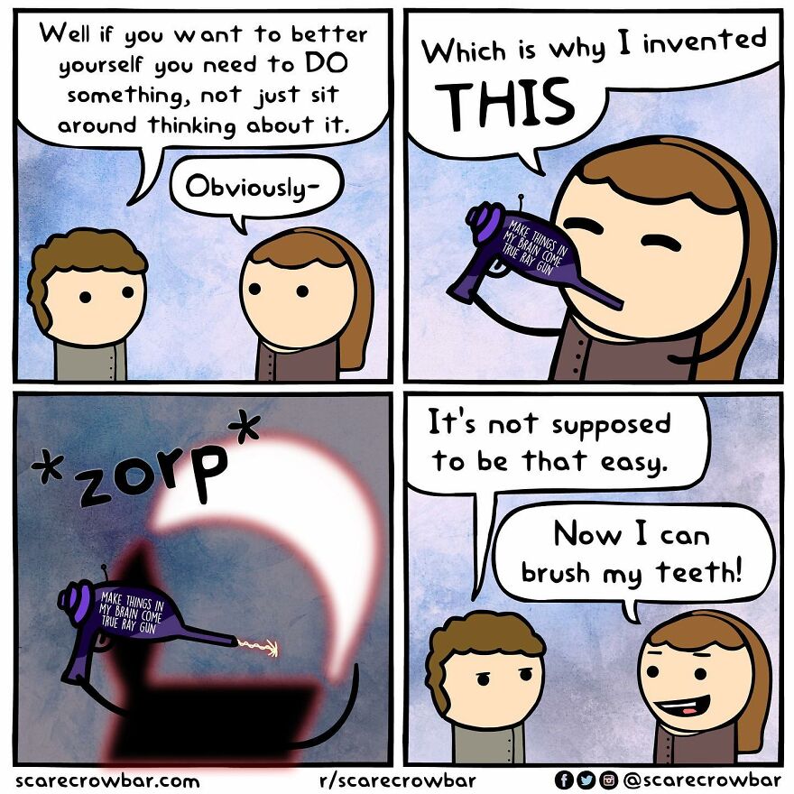 Artist Creates Funny And Imaginative Illustrations About Everyday Life (47 New Comics)