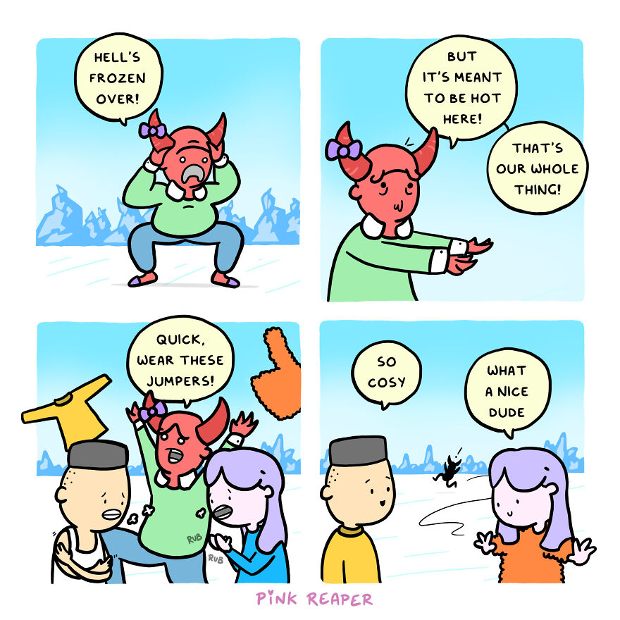 Turn That Frown Upside Down! 30+ New Cute And Wholesome Comics