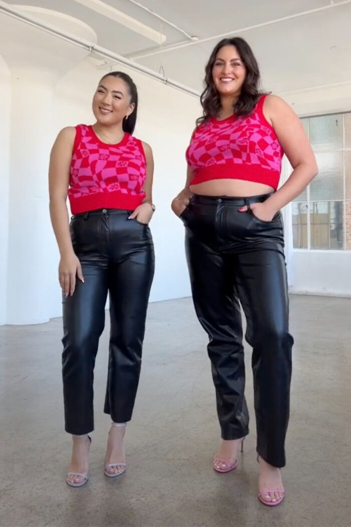 Women Compare XL And XS Sizes Of The Same Clothes, And Their Videos Go Viral