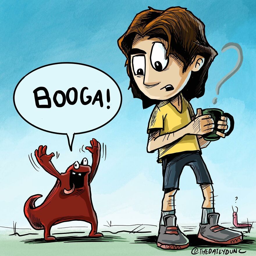 Artist Draws What Non-Living Objects Would Say If They Could Talk In 74 New Funny Comics