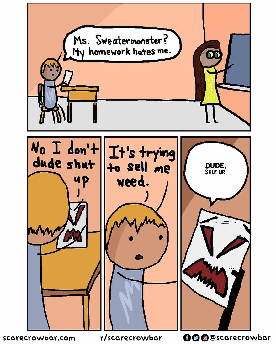 Artist Creates Funny And Imaginative Illustrations About Everyday Life (47 New Comics)