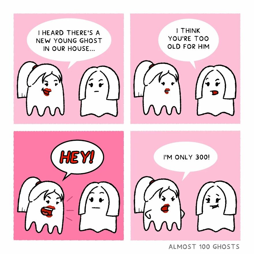 Artist Shows The Secret Life Of Some Adorable Ghosts (35 Pics)