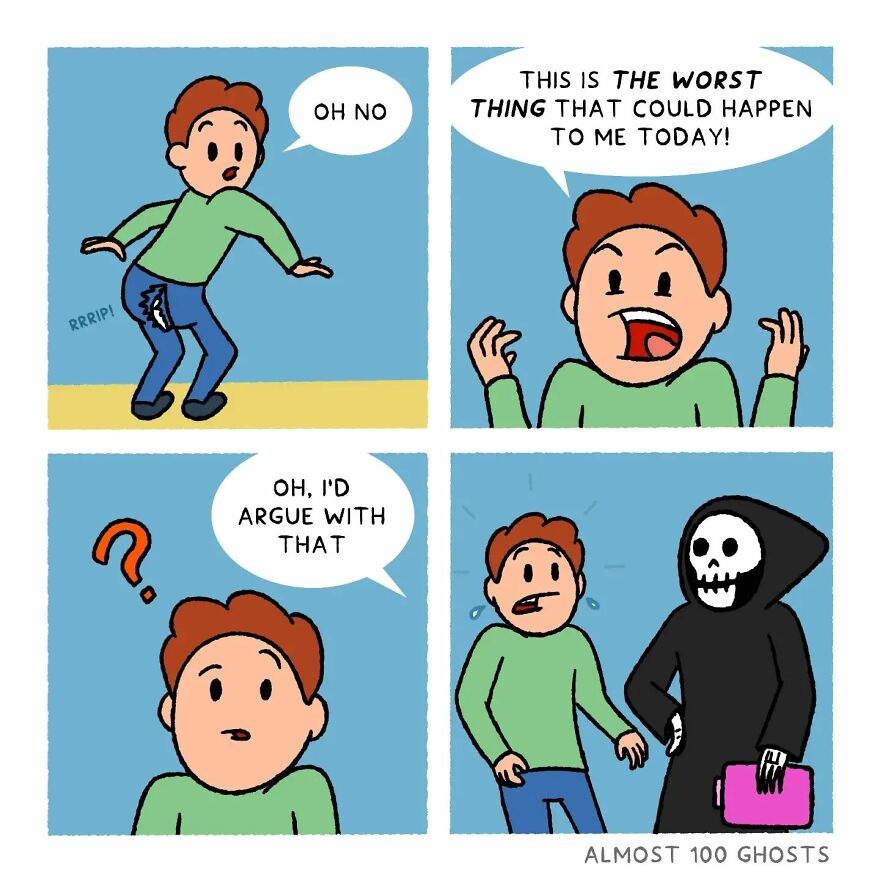 Artist Shows The Secret Life Of Some Adorable Ghosts (35 Pics)