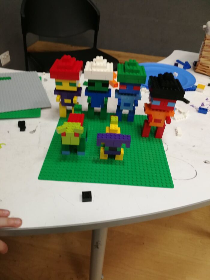 I Don't Have A Photo Of The Actual Fail, But This Was Something One Of The Kids Spent Ages On At Work, And I Dropped As I Was Putting It Up In 'A Safe Place'!