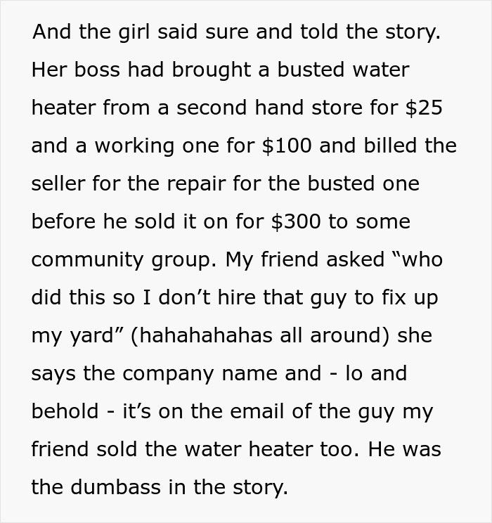Guy Thinks He Can Get Away With Scamming Someone Without Consequences, Gets A Taste Of His Own Medicine - 8