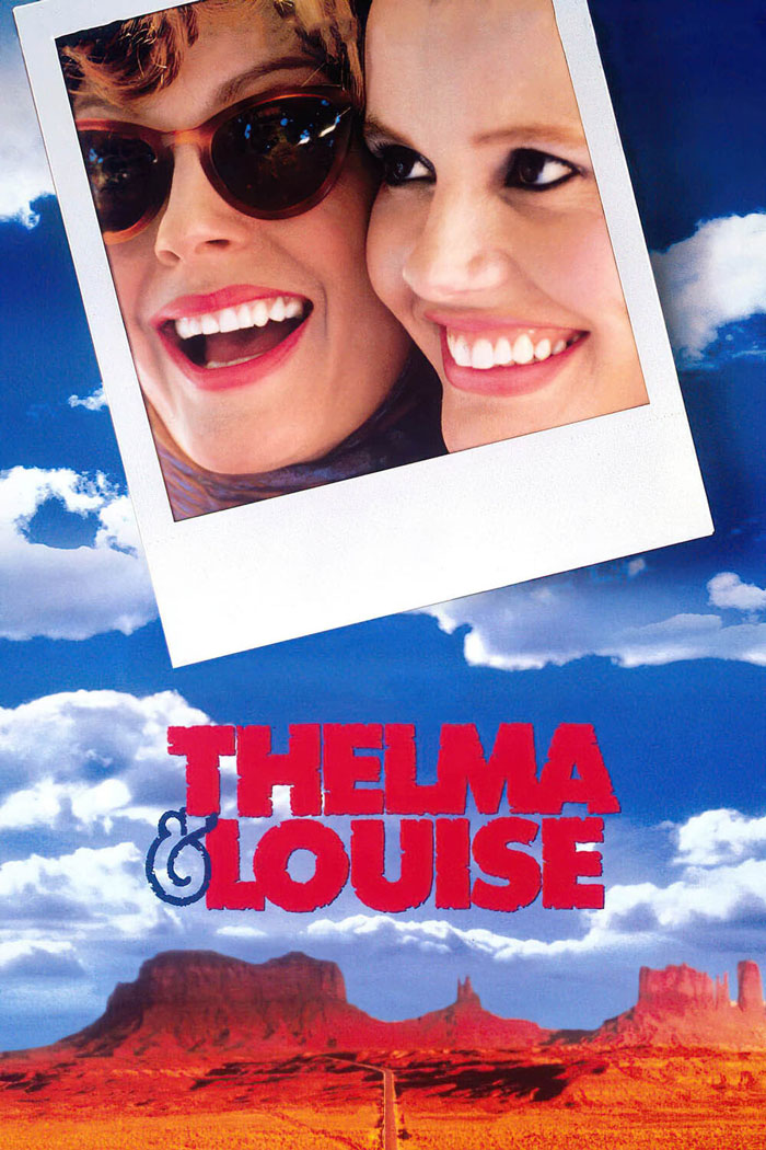 Movie poster for "Thelma & Louise"