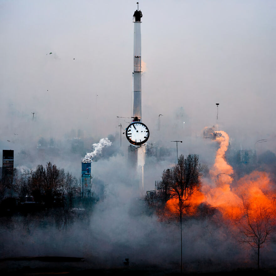 I Created 8 Stories With Ai About The World's Last Clock