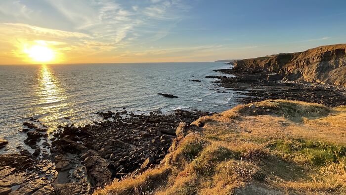 Widemouth Bay Looking Toward Bude, Cornwall