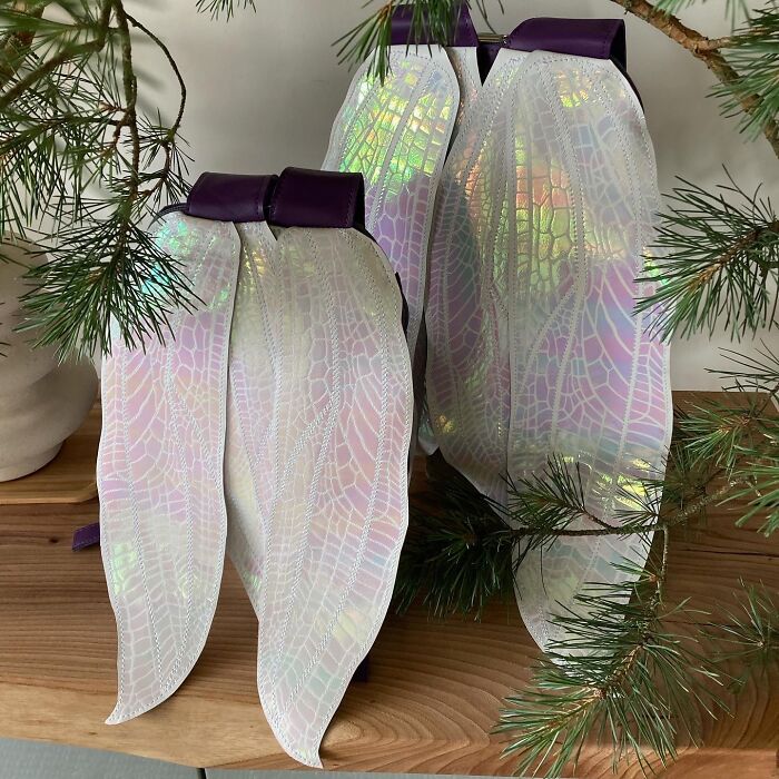 Fairies Wear Boots And Backpacks: Here&rsquo;s A New Fairy Wings Backpacks Series (5 Pics)