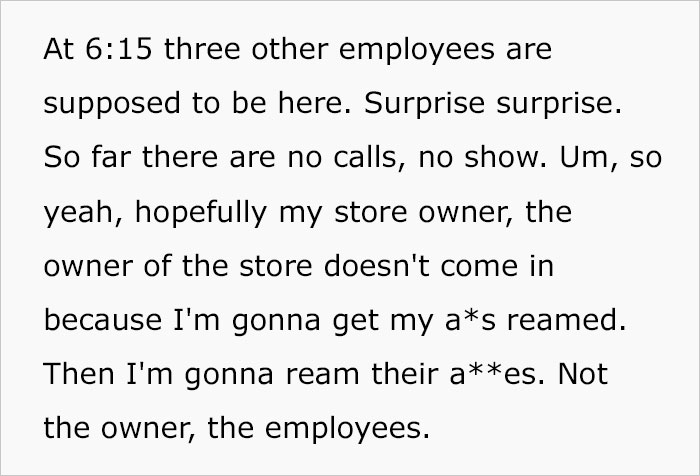 “Bad Management Usually Causes That”: Mcdonald’s Manager Arrives At 4AM For Breakfast Shift, Other Employees Pull A “No Call, No Show” - 7