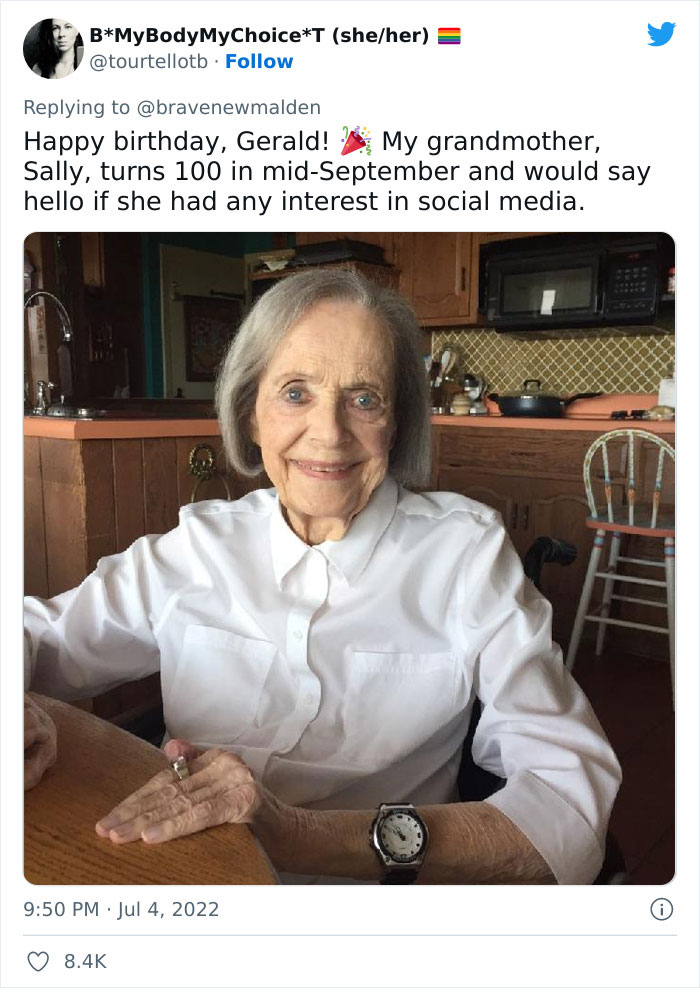 68K People Send ‘Happy Birthday’ Messages To Man Turning 104 After His Son Decided It’d Be A “Fun And Different” Gift - 3