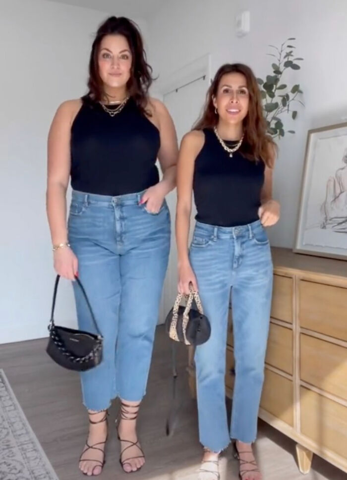 Women Compare XL And XS Sizes Of The Same Clothes, And Their Videos Go Viral
