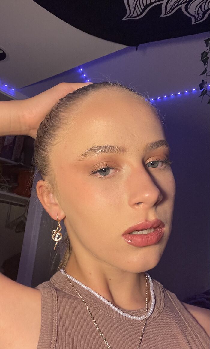 Haven’t Put Lashes On Yet But I’m Going On A Date