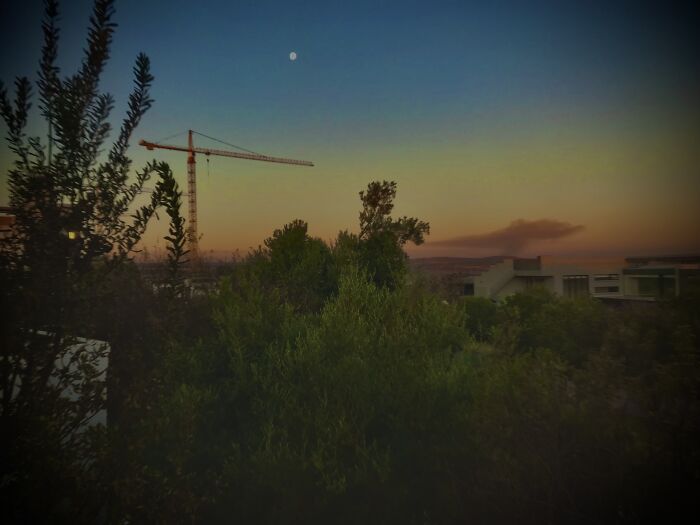 A Sunset With High Saturation