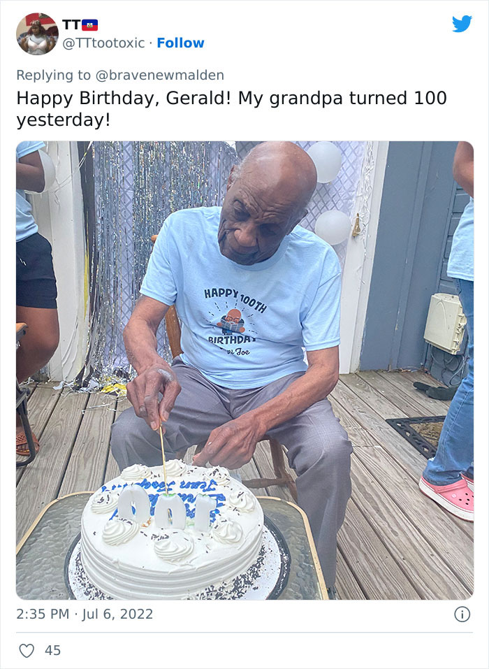 68K People Send ‘Happy Birthday’ Messages To Man Turning 104 After His Son Decided It’d Be A “Fun And Different” Gift - 14