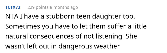 Dad Leaves Daughter On The Roof In 18°F Weather For 2 Hours To Teach Her A Lesson, Wonders If He's The Jerk - 18