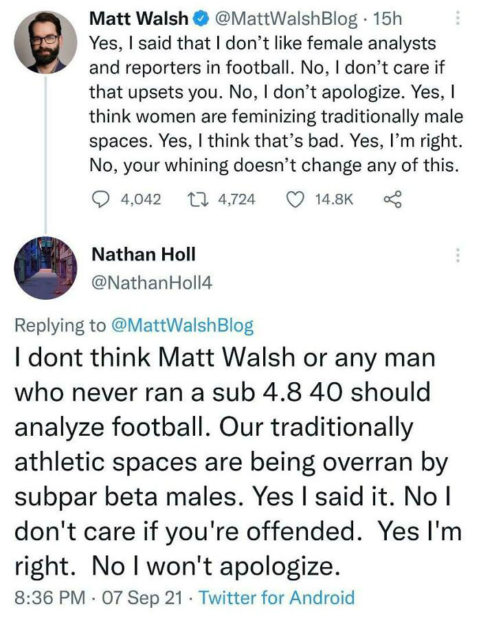 Not Your Typical Neckbeard Looks-Wise, But I’m Getting The Energy