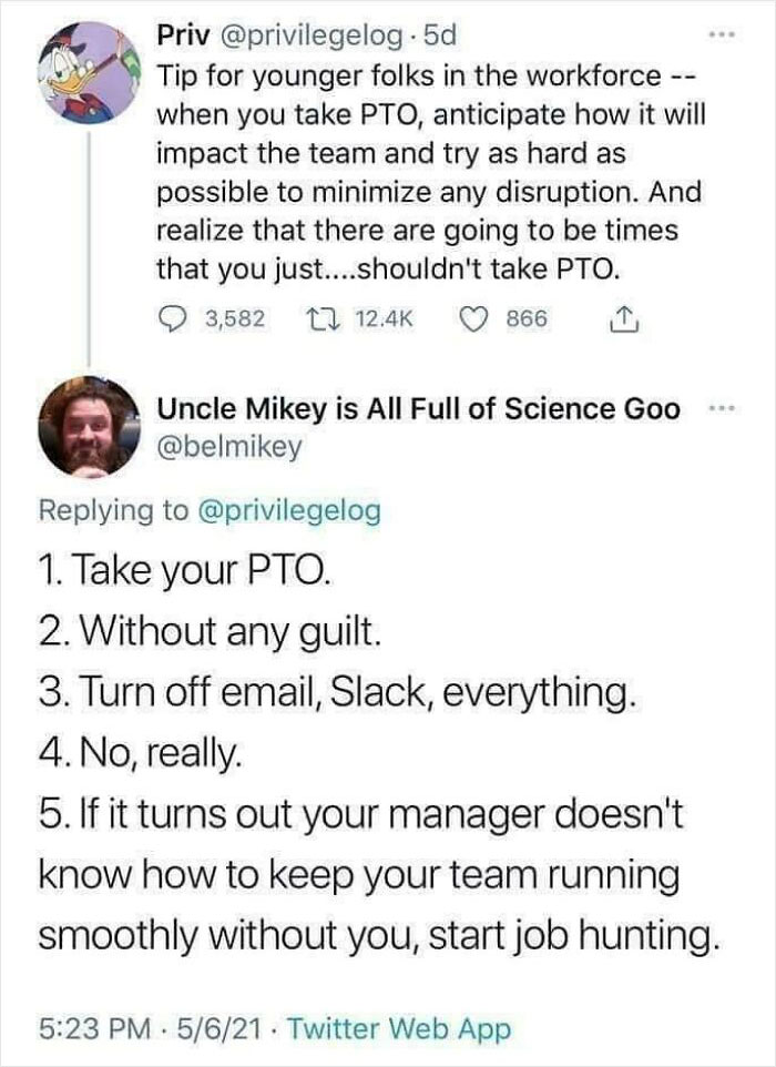 They Should Know How To Survive Without One Person