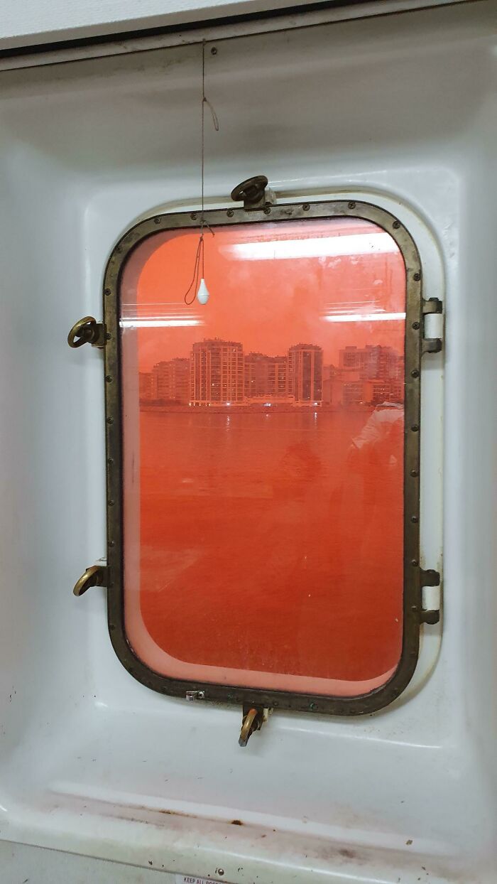 So Called "Blood Rain" Evening Last Week In Gibraltar. No Edit