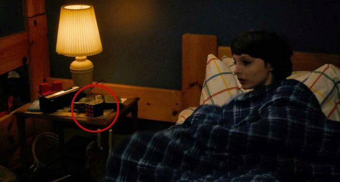 Mike Wheeler Solved His Rubik's Cube