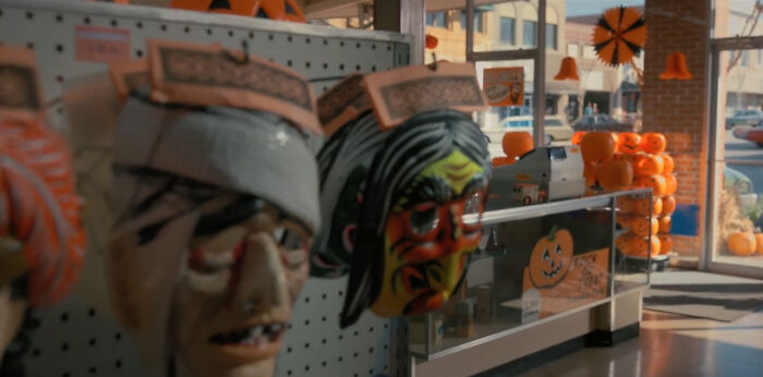 In Stranger Things S2e1 Melvalds General Store (The Store Will's Mom Works At) Sells The Masks The Robber In The Beginning Of The Episode Wore