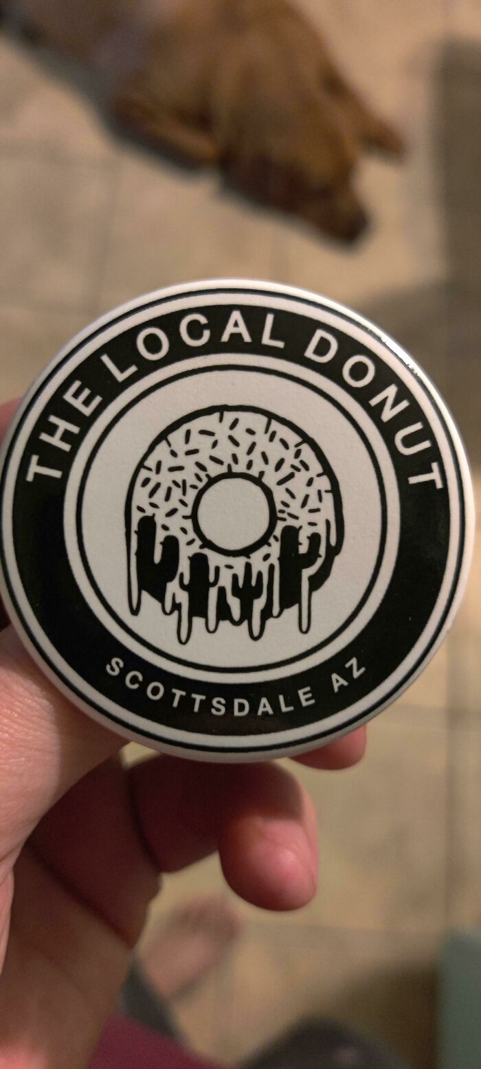 The Donut Shop My Wife Works At. Didn't Notice At First